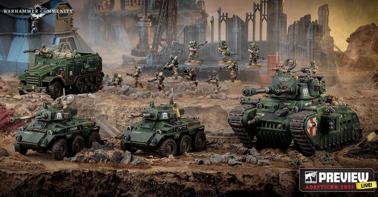 The Armageddon Steel Legion Holds the Whole Planet, and GW Still Hasn't Given Them a Plastic Kit