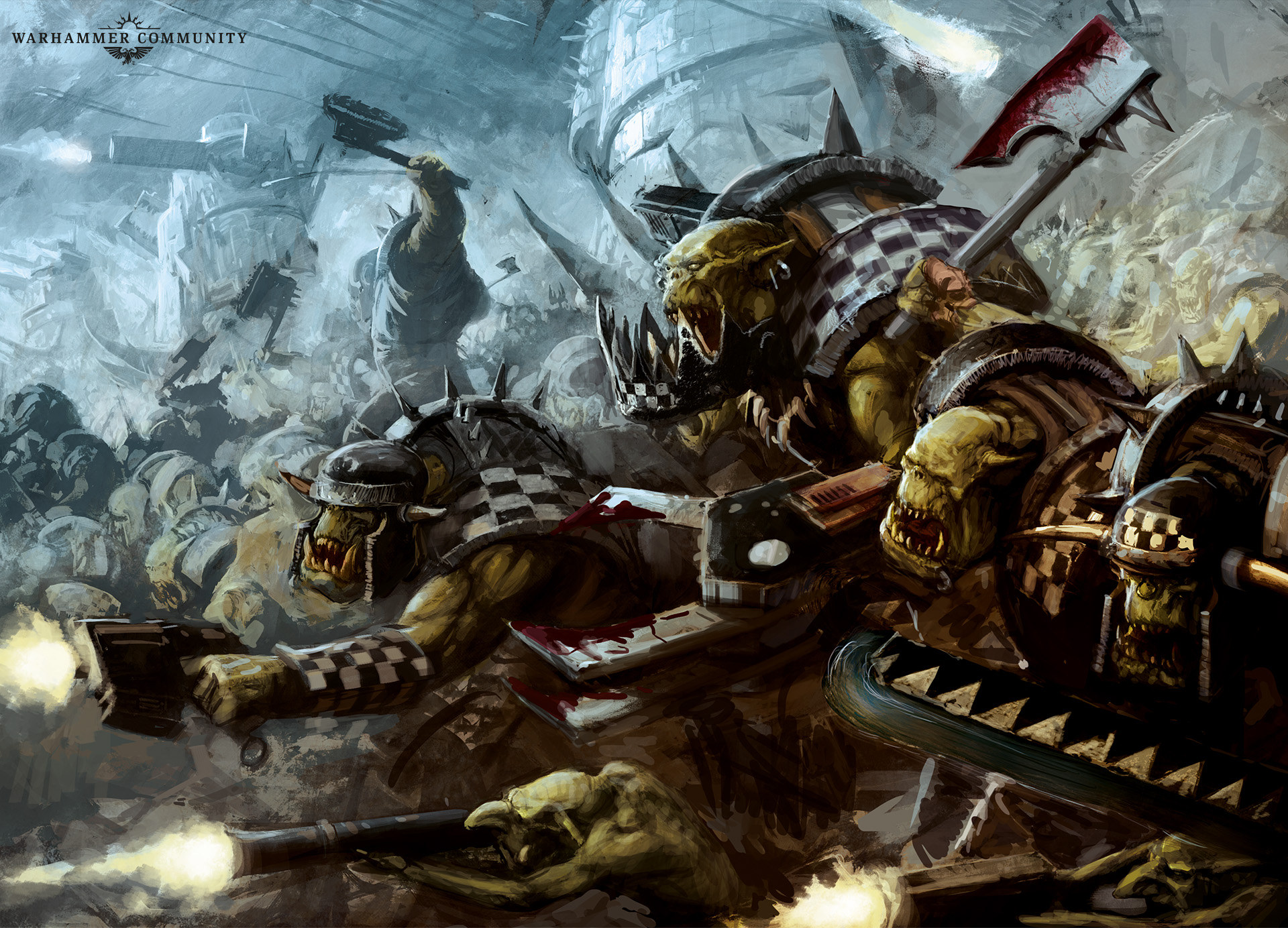 Brainboyz: The Old Ones Built the Orks as a Weapon, and Modern Orks Are the Diminished Version