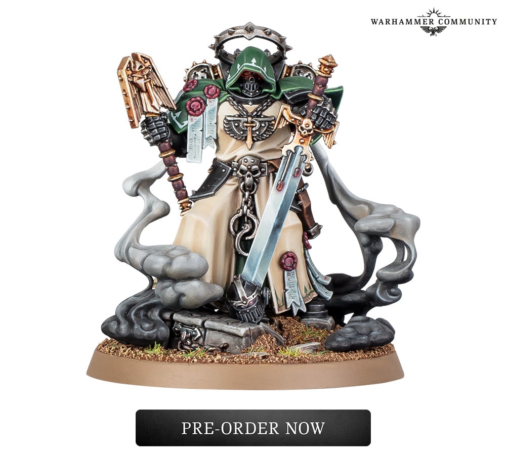 Asmodai, Master of Repentance, the Dark Angels' senior Interrogator-Chaplain