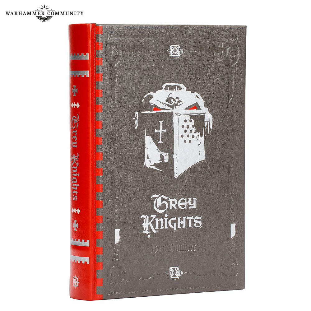 The newly announced Grey Knights Special Edition, with a silver cover and red spine
