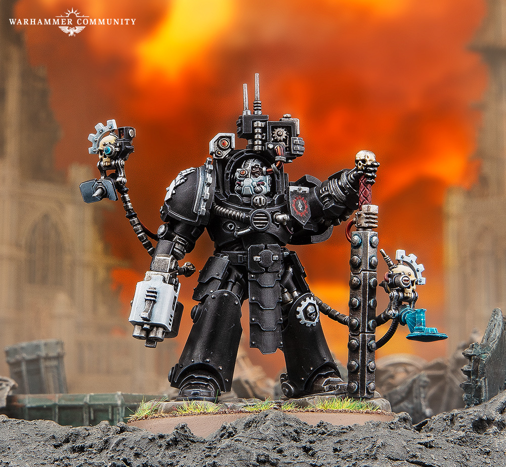 Iron Hands warriors in the "Cold Iron" Heroes of the First Founding article