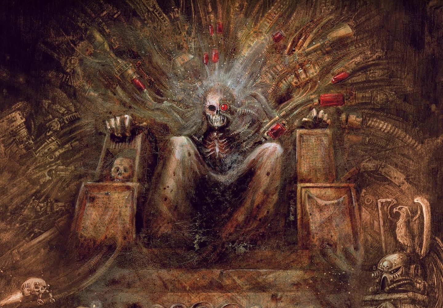 John Blanche Was Bamboozling Us: The Iconic Emperor Artwork Was Never the Real Emperor