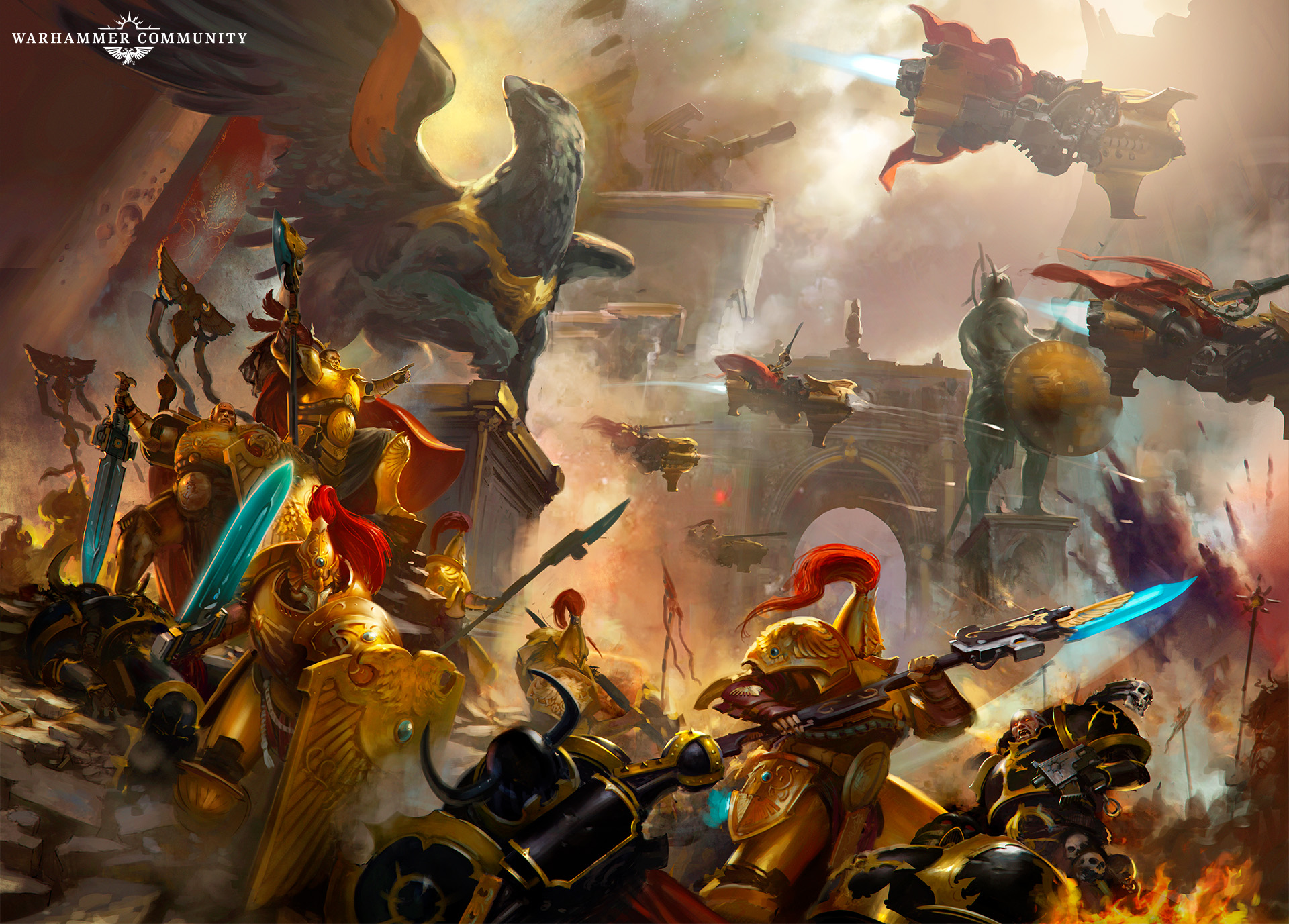 GW's New Custodes Book Is Called The Judgement of Valdor. He Never Actually Delivered One.