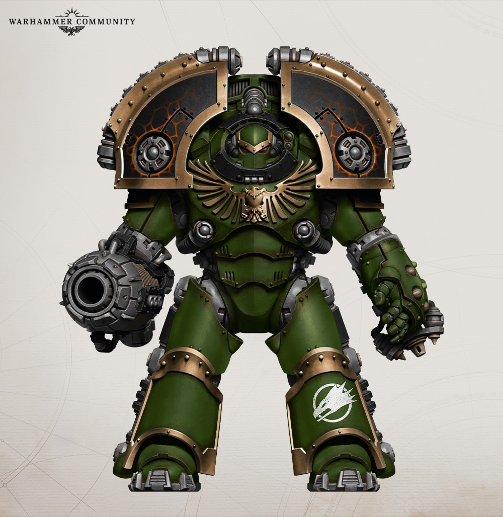 The Saturnine Terminator Armour