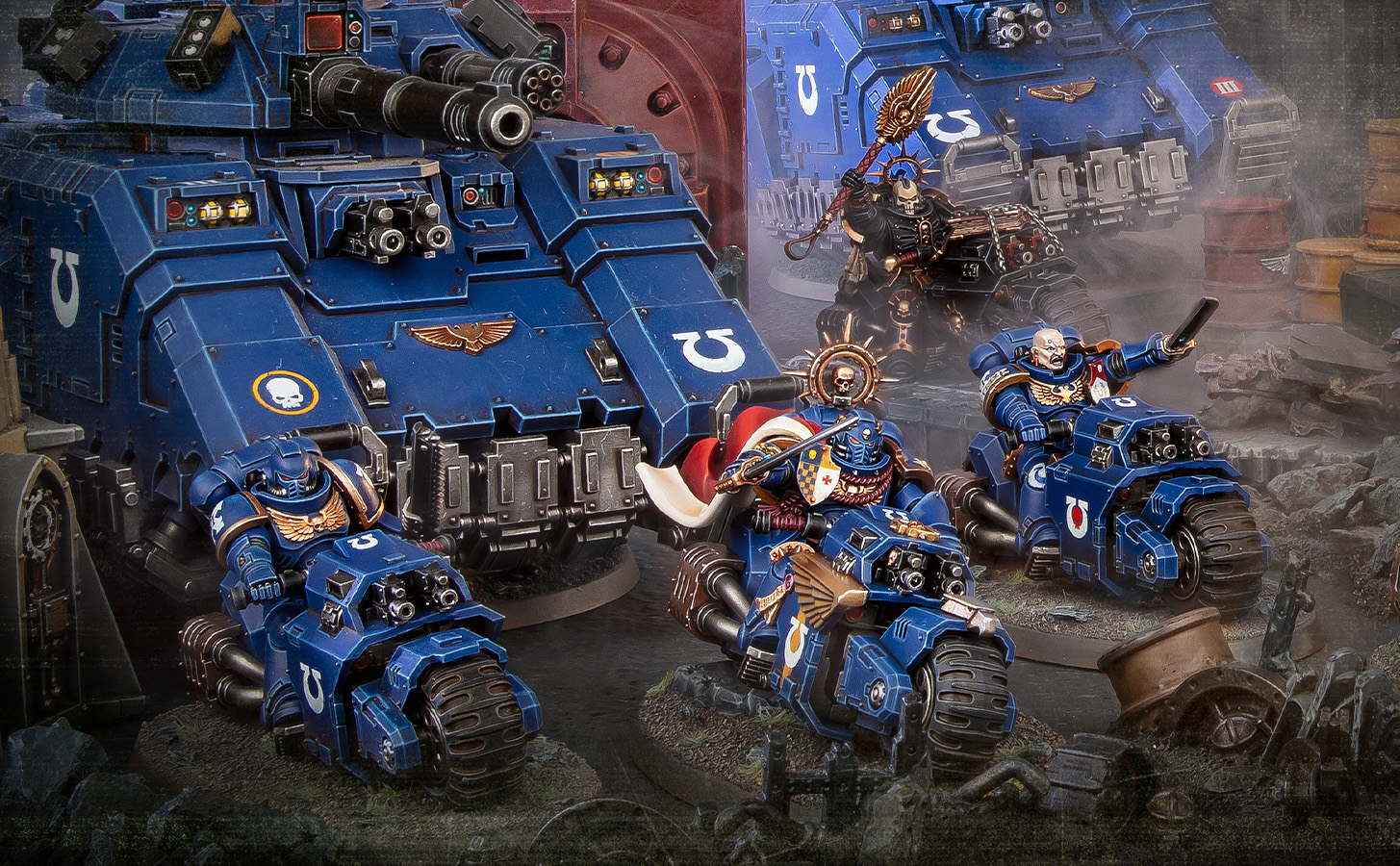 The Space Marine Captain on Bike Is Back, and the Codex Astartes Requires an Entire Company to Ride